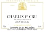 Domaine de la Meuliere Chablis Mont de Millieu Premier Cru 2010 Front Label