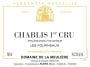 Domaine de la Meuliere Chablis  Les Fourneaux Premier Cru 2013 Front Label