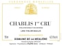 Domaine de la Meuliere Chablis  Les Fourneaux Premier Cru 2014 Front Label
