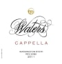 Waters Cappella Red 2011 Front Label