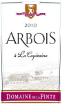 Domaine de la Pinte Arbois A la Capitaine 2010 Front Label