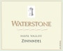 Waterstone Zinfandel 2012 Front Label