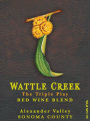 Wattle Creek The Triple Play 2013 Front Label