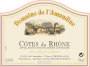 Domaine de l'Amandine Cotes du Rhone 2011 Front Label