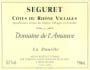 Domaine de l'Amauve Cotes du Rhone Villages Seguret La Daurele Blanc 2015 Front Label
