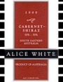 Alice White Cabernet-Shiraz Blend 2000 Front Label