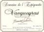 Domaine de l'Espigouette Vacqueyras 2013 Front Label