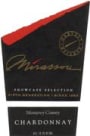 Mirassou Showcase Chardonnay 1996 Front Label