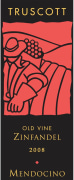 Weibel Truscott Old Vine Zinfandel 2008 Front Label