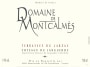 Domaine de Montcalmes Terrasses du Larzac 2012 Front Label