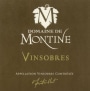 Domaine de Montine Vinsobres 2012 Front Label