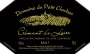Domaine de Petit Clocher Cremant de Loire Brut 2008 Front Label