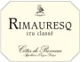 Domaine Rimauresq Cotes de Provence Cru Classe Rouge 2015 Front Label
