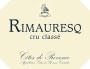 Domaine Rimauresq Cotes de Provence Cru Classe Blanc 2011 Front Label