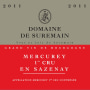 Domaine de Suremain Mercurey  En Sazenay  Premier Cru Rouge 2011 Front Label