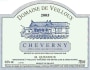 Domaine de Veilloux Cheverny Rouge 2005 Front Label