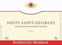Domaine Debray Nuits-Saint-Georges 2012 Front Label