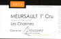 Domaine Denis Boussey Meursault Les Charmes Premier Cru 2014 Front Label