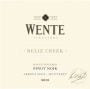 Wente Reliz Creek Pinot Noir 2012 Front Label
