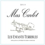 Mas Carlot Costieres de Nimes Rouge Les Enfants Terribles 2013 Front Label
