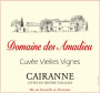 Domaine des Amadieu Cairanne Cotes du Rhone Villages Cuvee Vieilles Vignes 2008 Front Label