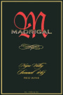 Madrigal Vineyards Sonnet 63 Red 2004 Front Label