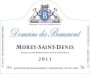 Domaine des Beaumont Morey-Saint-Denis 2011 Front Label