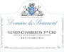 Domaine des Beaumont Gevrey-Chambertin Aux Combottes Premier Cru 2012 Front Label