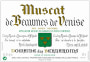 Domaine des Bernardins Muscat de Beaumes de Venise 2014 Front Label
