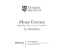 Domaine des Croix Aloxe Corton Les Boutieres 2009 Front Label