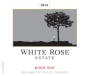 White Rose Willamette Pinot Noir 2014 Front Label