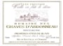 Domaine des Graves d'Ardonneau Cotes de Bordeaux Blaye Cuvee Prestige Blanc 2010 Front Label