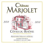 Chateau de Marjolet Cotes du Rhone 2011 Front Label