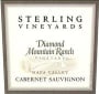 Sterling Diamond Mountain Ranch Cabernet Sauvignon 1998 Front Label