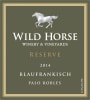 Wild Horse Reserve Blaufrankisch 2014 Front Label