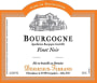 Domaine Desertaux-Ferrand Bourgogne Pinot Noir 2013 Front Label
