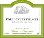 Domaine Desertaux-Ferrand Cote de Nuits-Villages 2012 Front Label