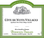 Domaine Desertaux-Ferrand Cote de Nuits-Villages 2007 Front Label