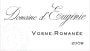 Domaine d'Eugenie  Vosne-Romanee 2009 Front Label