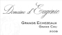 Domaine d'Eugenie Grands Echezeaux Grand Cru 2009 Front Label