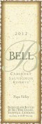 Bell Wine Cellars Reserve Cabernet Sauvignon 2012 Front Label