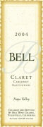 Bell Wine Cellars Claret Cabernet Sauvignon 2004 Front Label