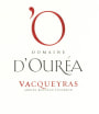 Domaine d'Ourea Vacqueyras 2013 Front Label