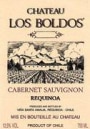Chateau Los Boldos Cabernet Sauvignon 1999 Front Label