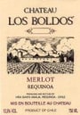 Chateau Los Boldos Merlot 1999 Front Label