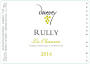 Domaine Du Bois Guillaume Rully La Chaume Blanc 2014 Front Label
