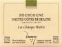 Domaine Du Bois Guillaume Bourgogne Hautes Cotes de Beaune Les Champs Perdrix 2012 Front Label