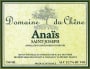 Domaine du Chene - Famille Rouviere Saint-Joseph Anais 2004 Front Label
