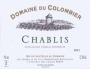 Domaine du Colombier Chablis  2013 Front Label