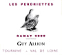 Domaine du Haut Perron Touraine Les Perdriettes 2009 Front Label